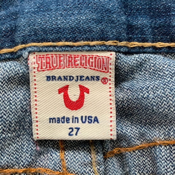 NWOT! TRUE RELIGION, Denim Skirt - Picture 8 of 9